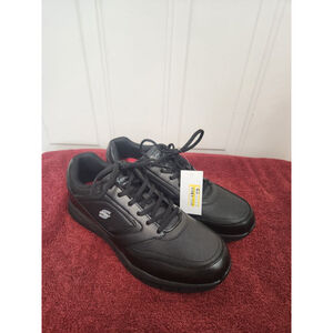 S Sport By Skechers Men's Brise Slip Resistant Sneakers Black size 13